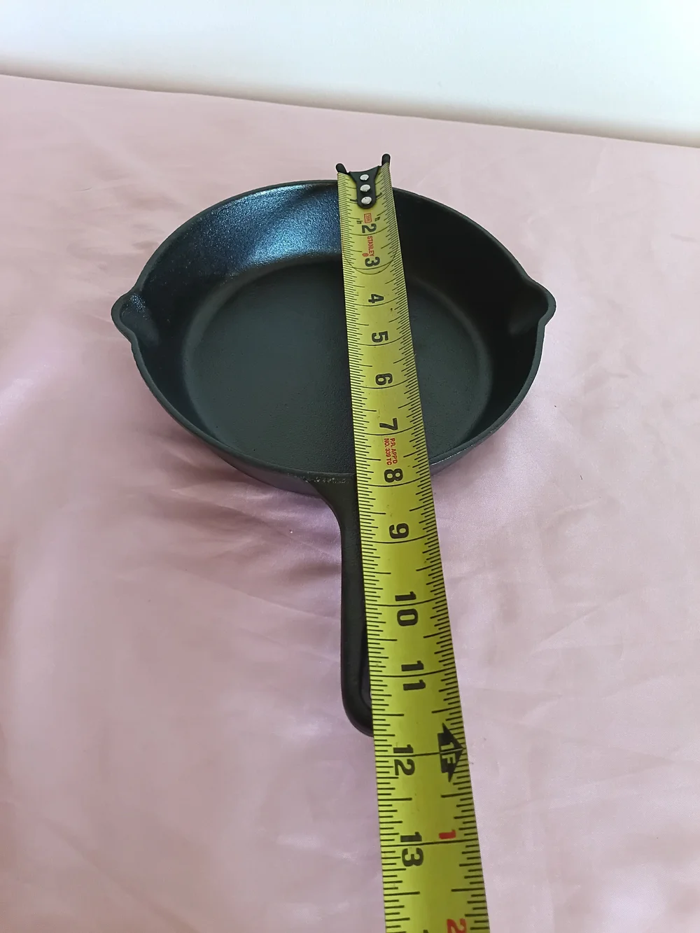 Pre-Seasoned Black Cast Iron Skillets - Set of 2